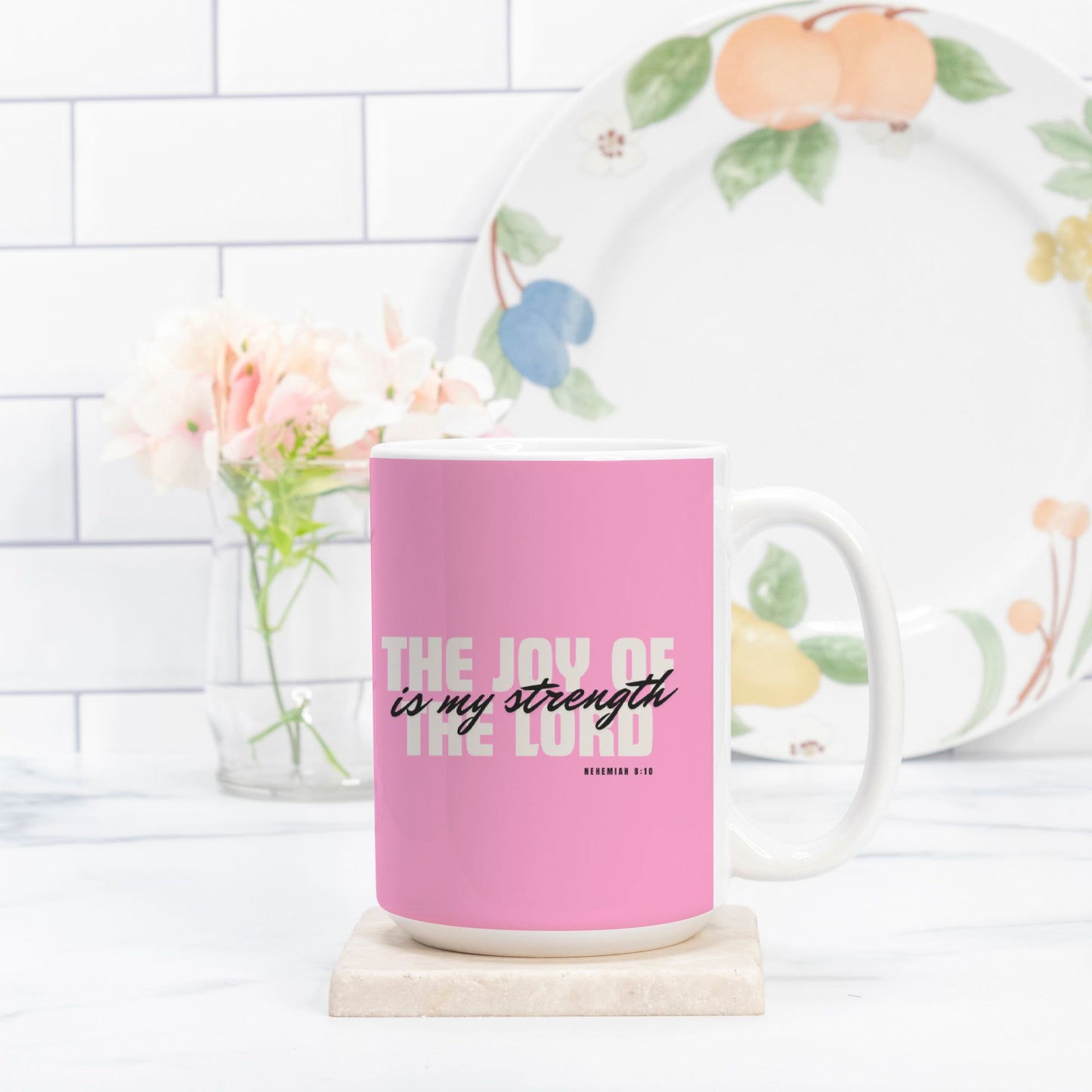 The Joy of the Lord Mug Deluxe 15 oz.