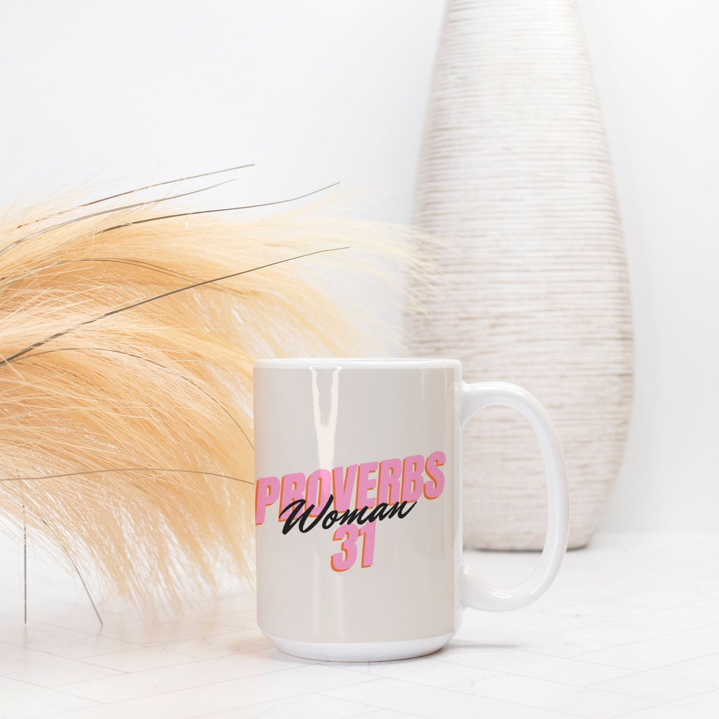 Proverbs 31 Woman Mug Deluxe 15 oz.