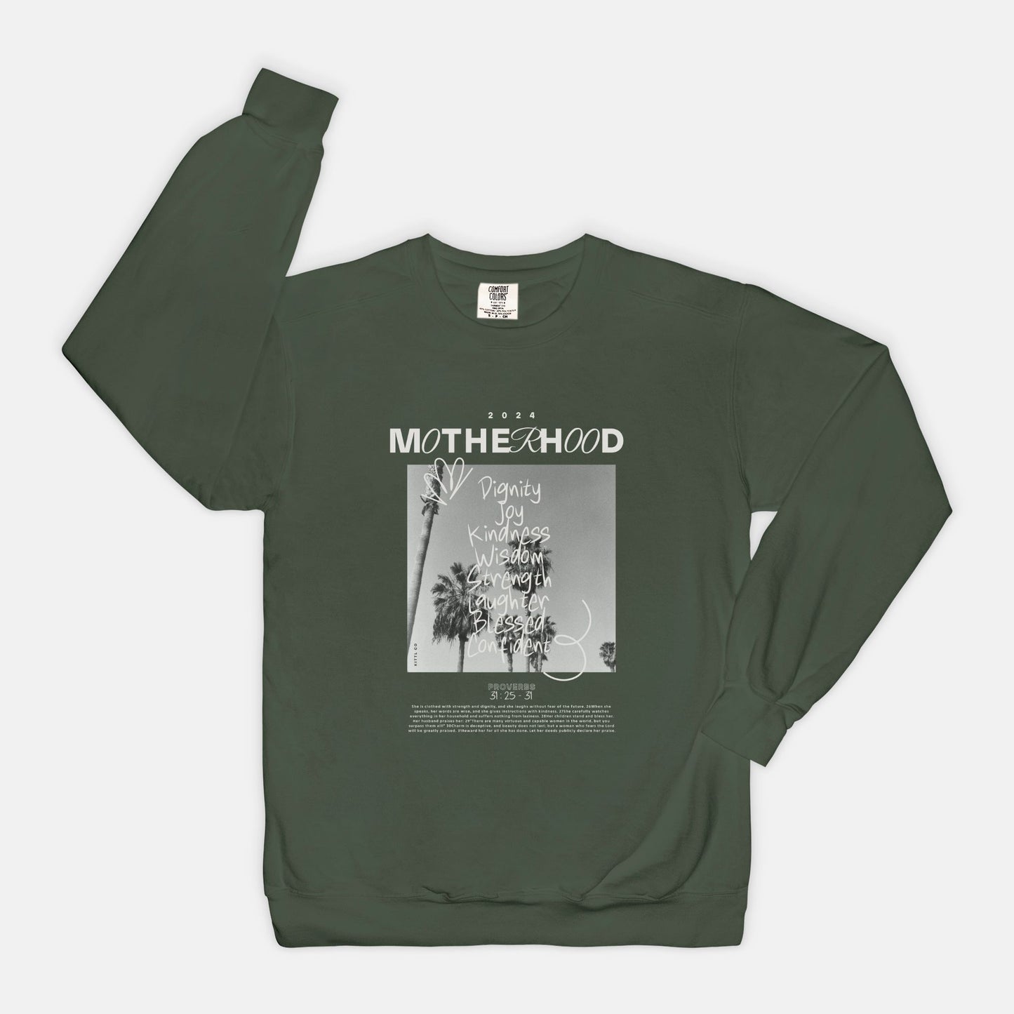 Proverbs Motherhood Crewneck Sweatshirt