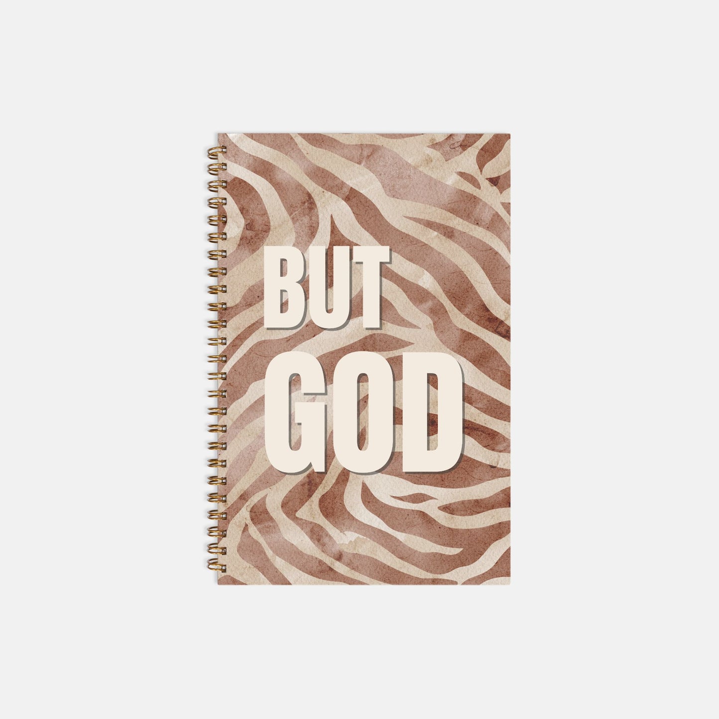 But God Hardcover Spiral Notebook