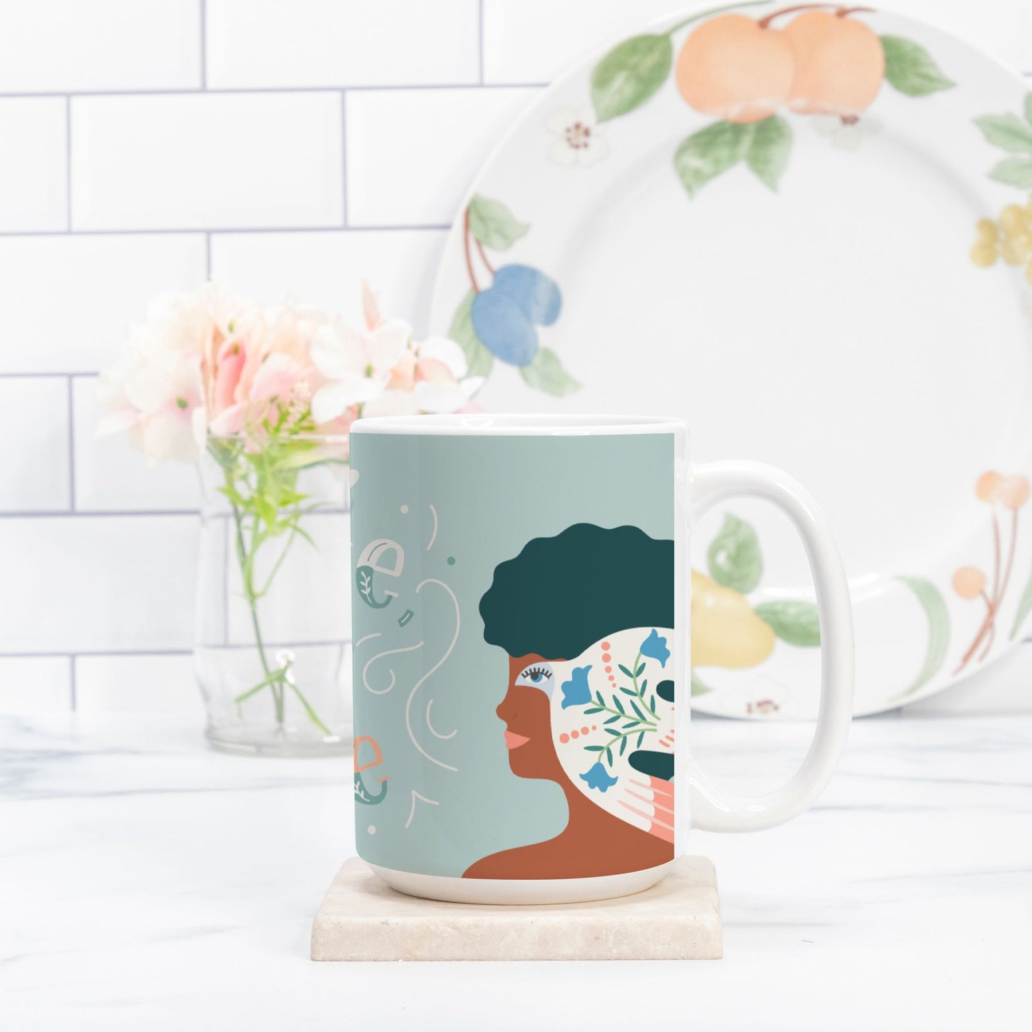 Peace Love Joy Women's Mug Deluxe 15 oz.