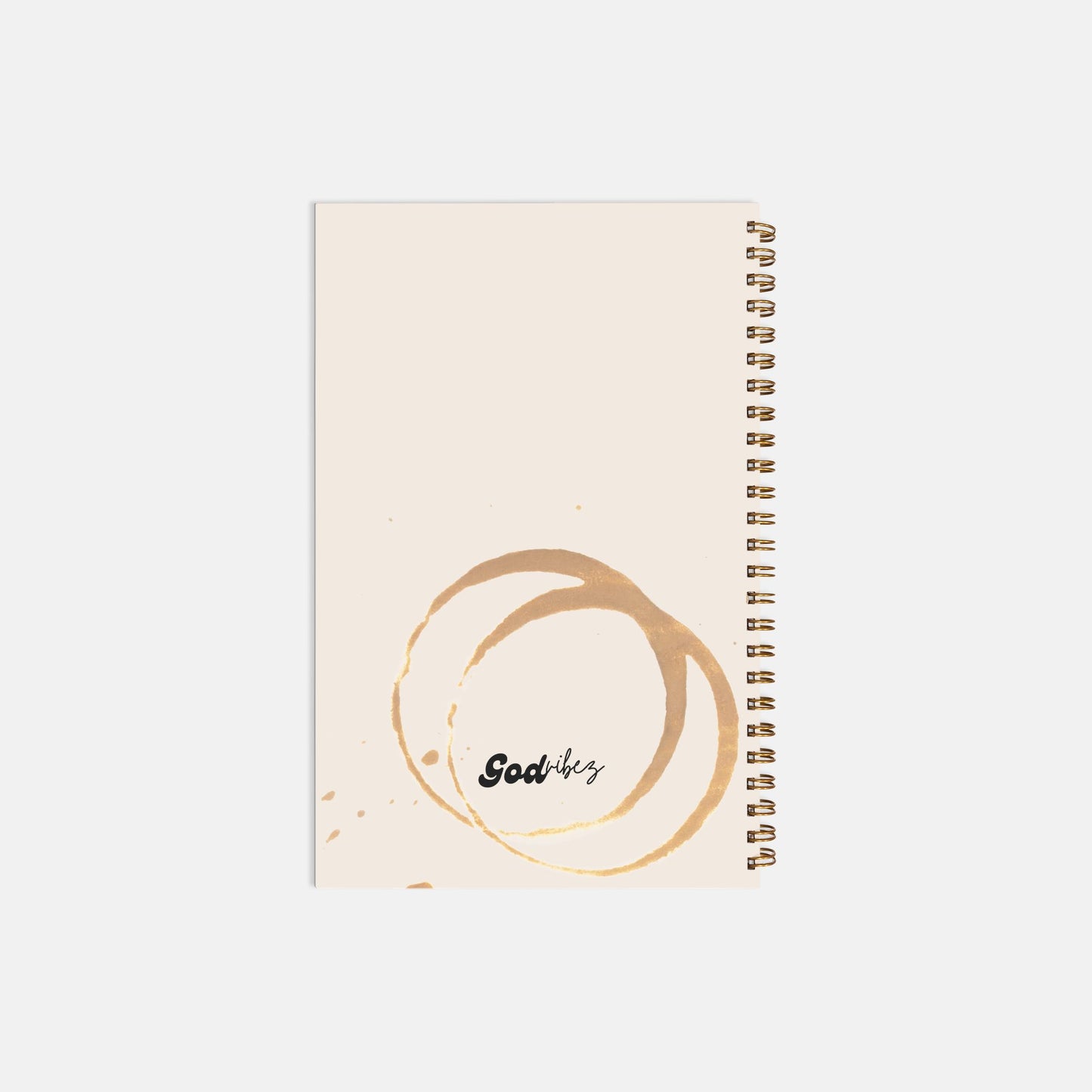 Coffee & Jesus Hardcover Spiral Notebook