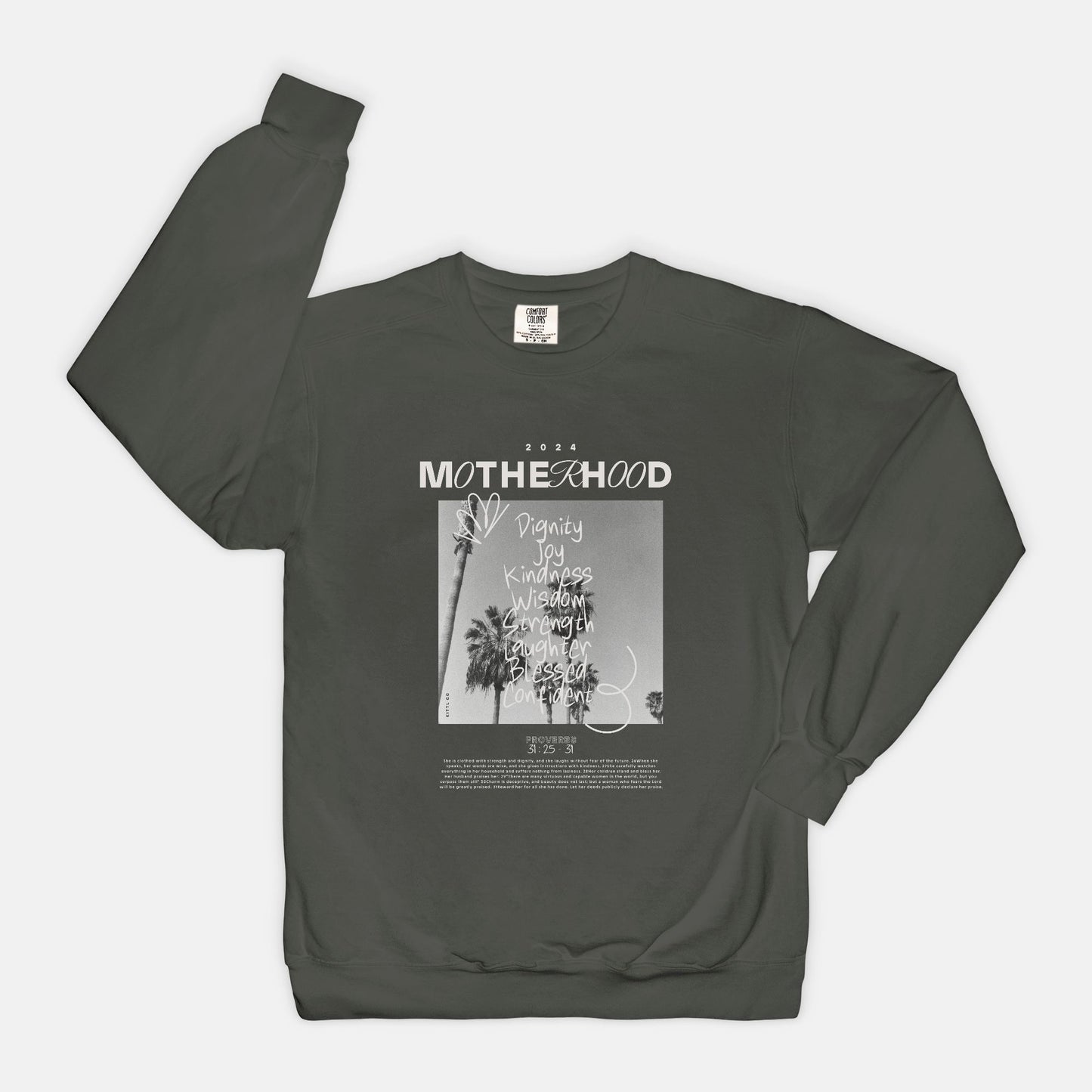 Proverbs Motherhood Crewneck Sweatshirt
