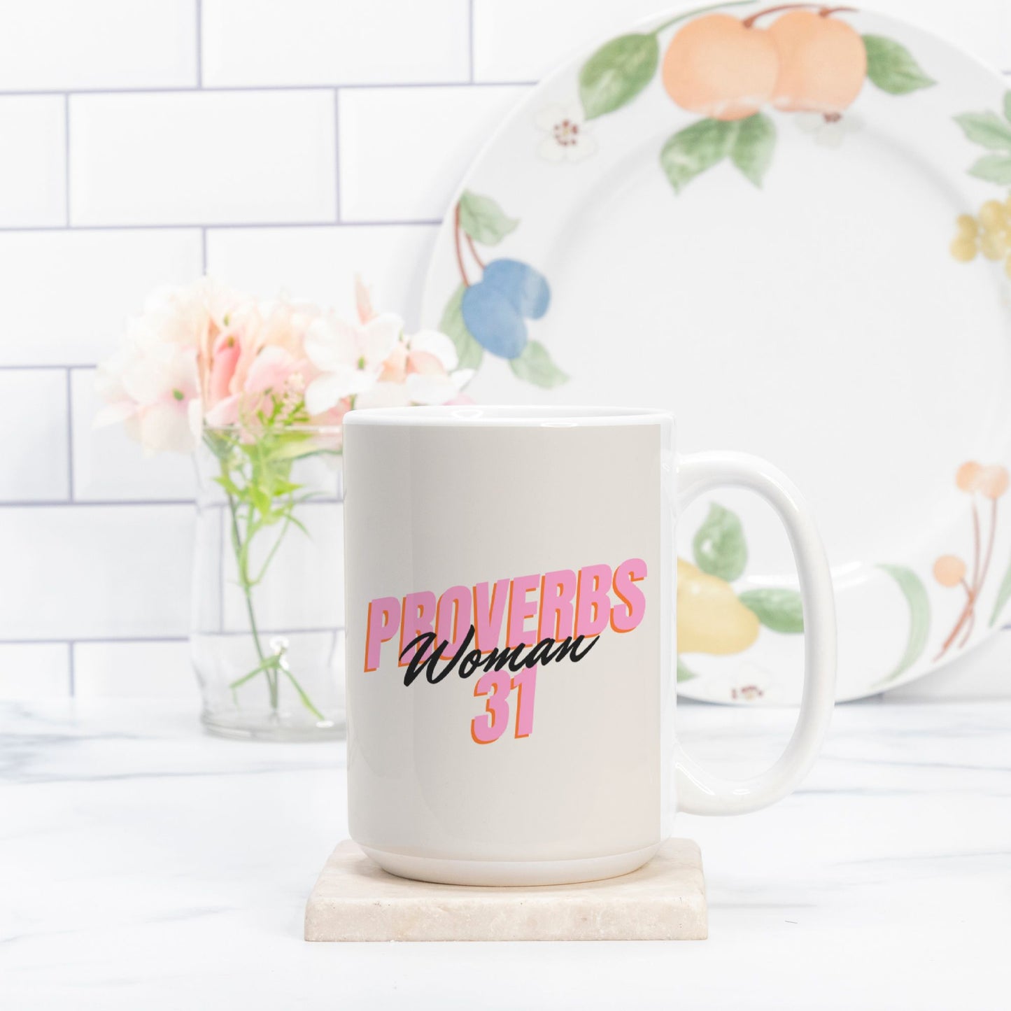 Proverbs 31 Woman Mug Deluxe 15 oz.