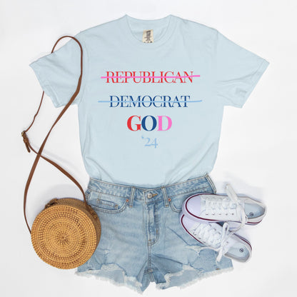 Rep, Dem, God Tee