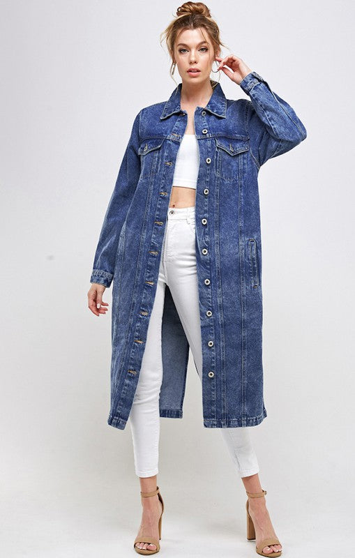 Long Denim Jacket