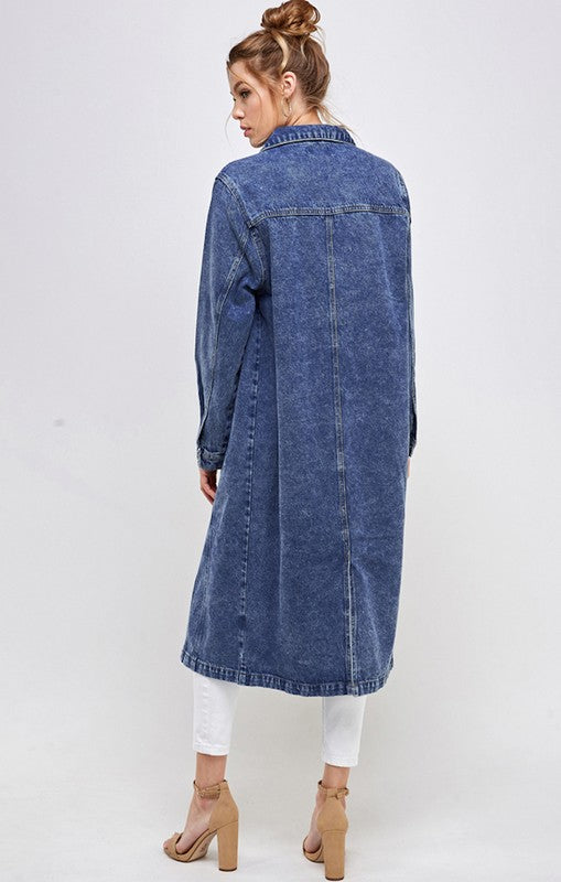 Long Denim Jacket