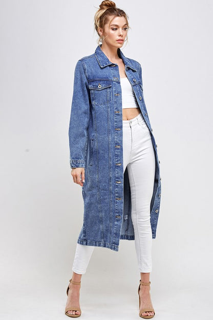 Long Denim Jacket