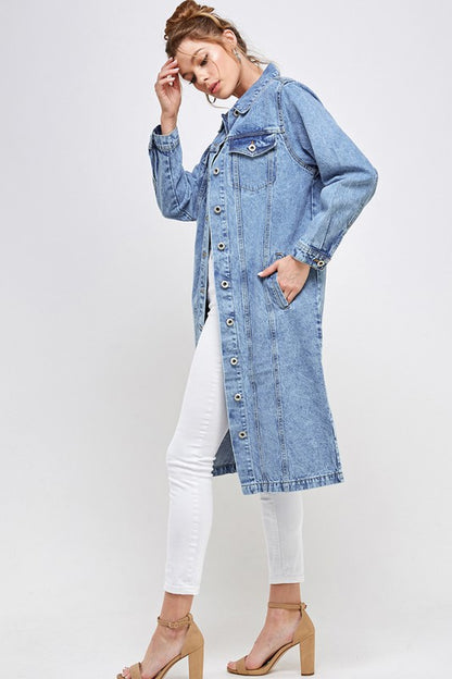 Long Denim Jacket