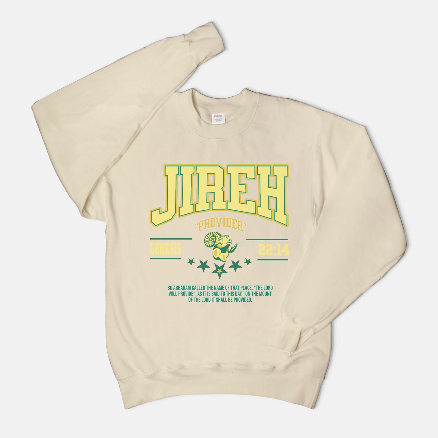 Jireh Unisex Crew Neck Sweatshirt