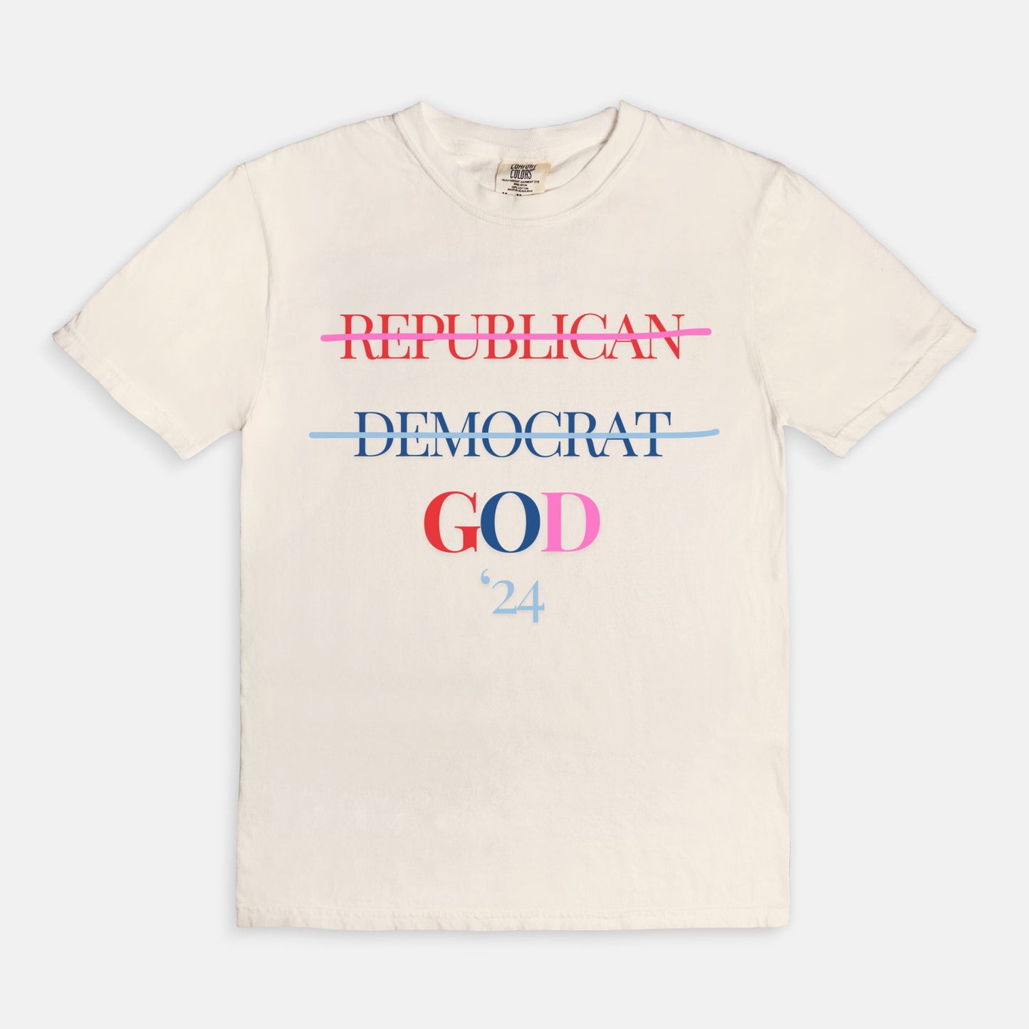 Rep, Dem, God Tee