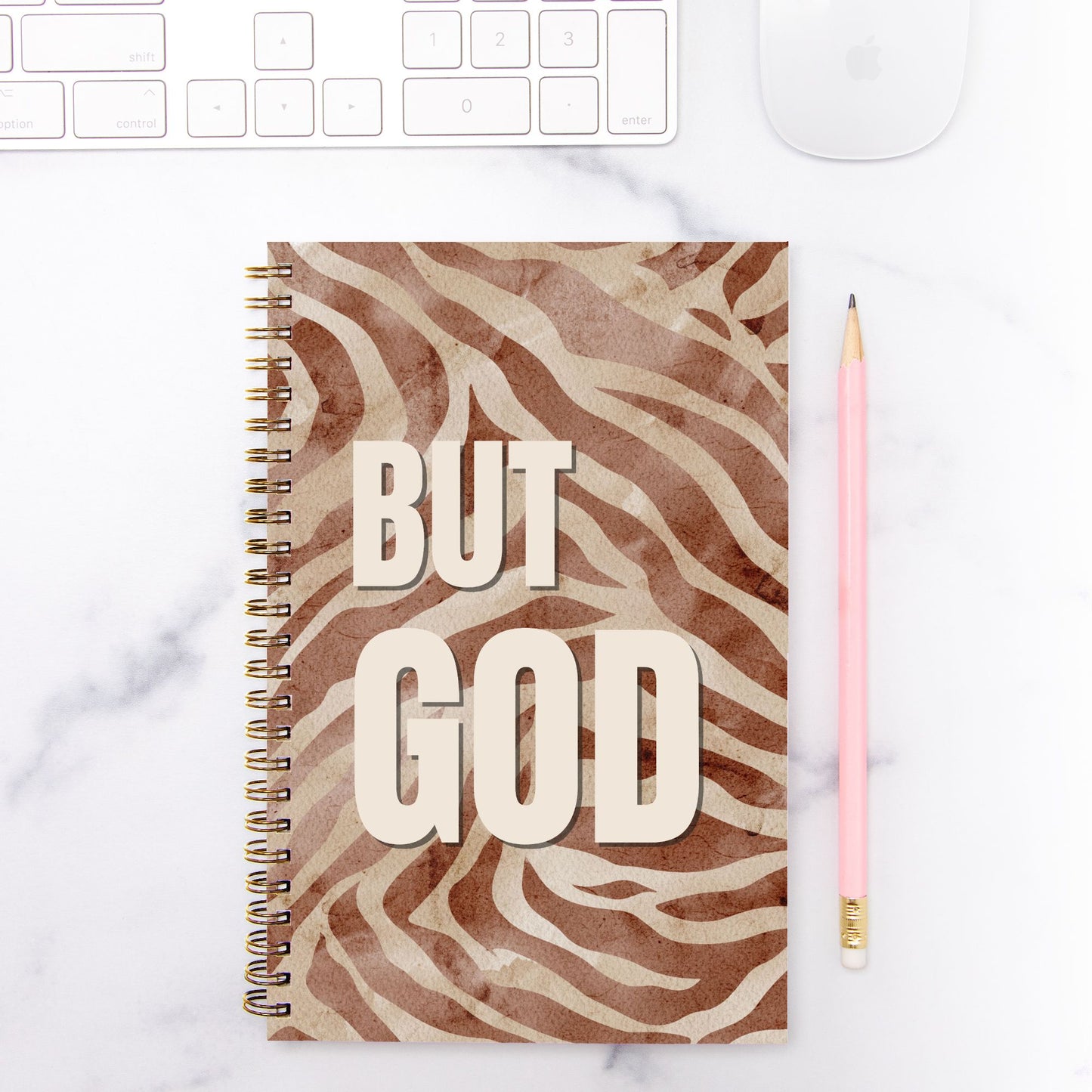 But God Hardcover Spiral Notebook