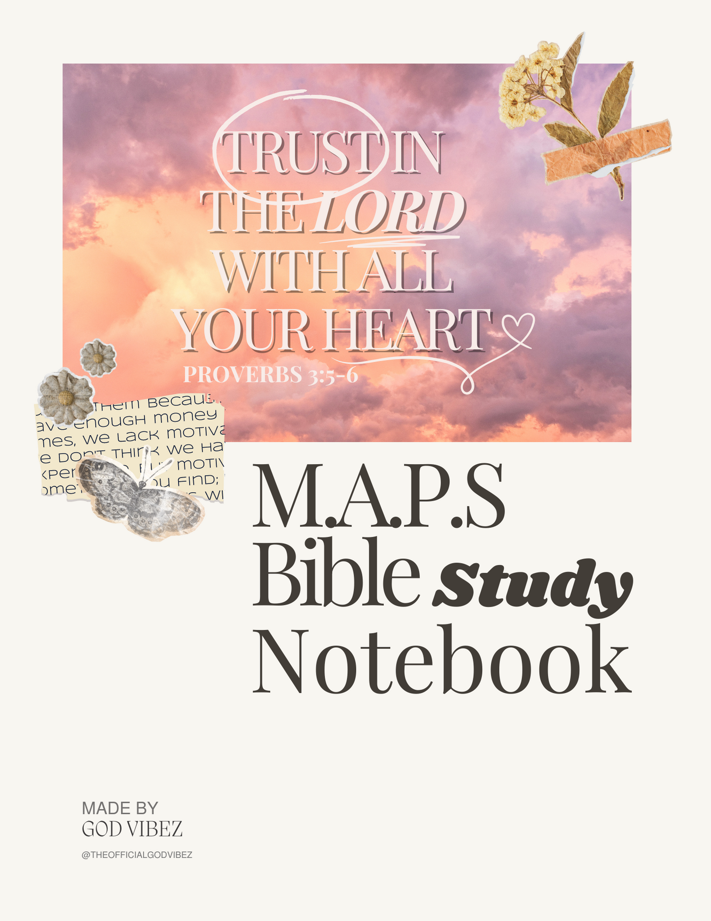 Printable M.A.P.S Bible Study Notes