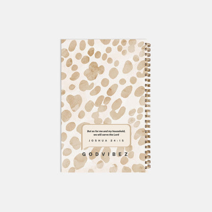 God I'm All In Hardcover Spiral Notebook
