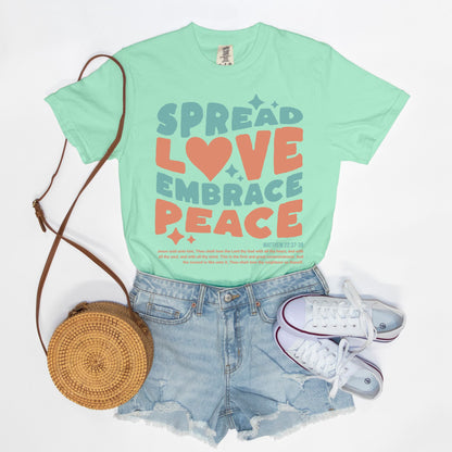 Spread Love, Embrace Peace Tee