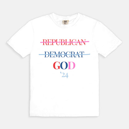 Rep, Dem, God Tee