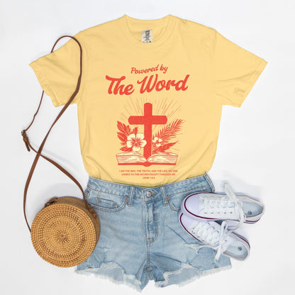 Powered by the Word Tee