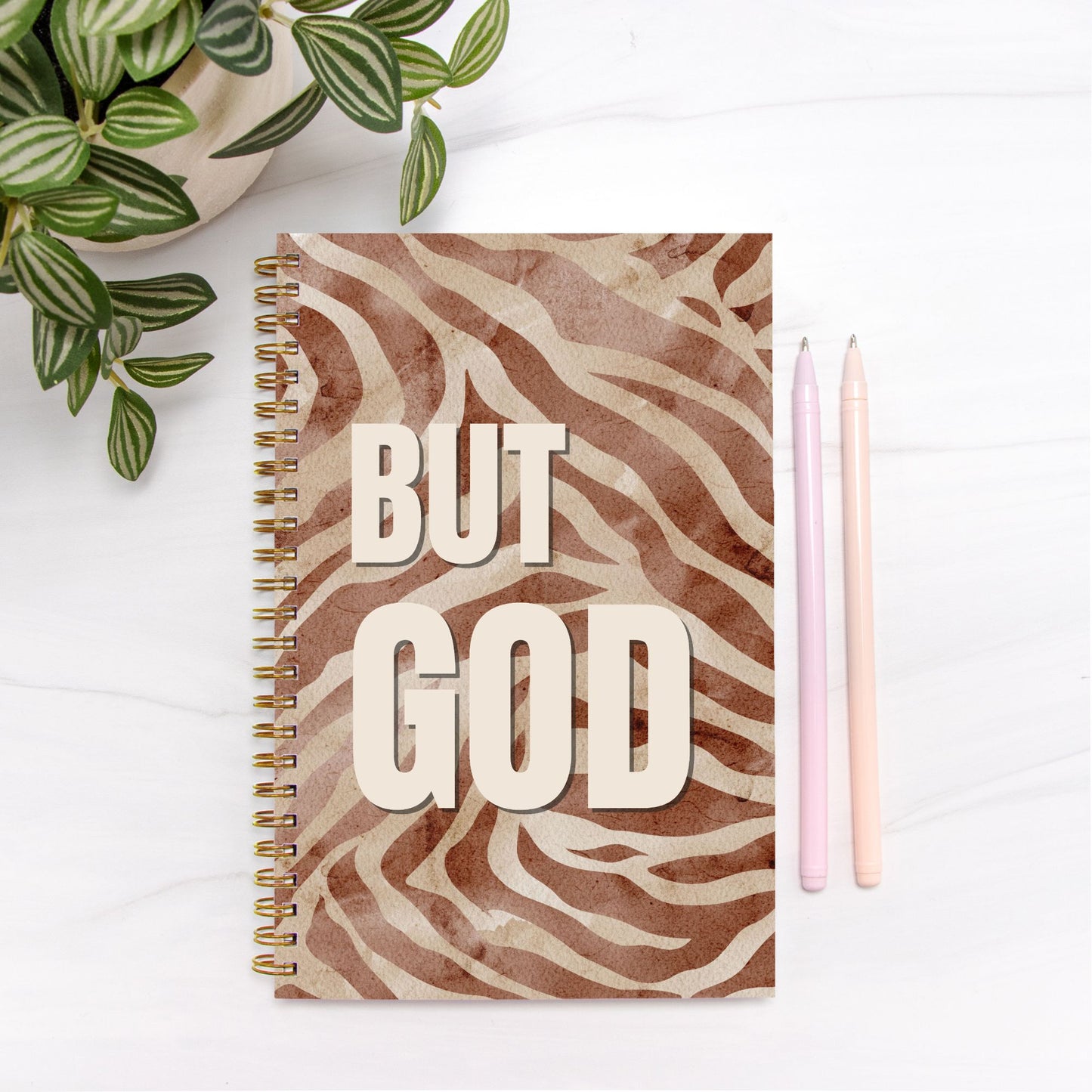 But God Hardcover Spiral Notebook
