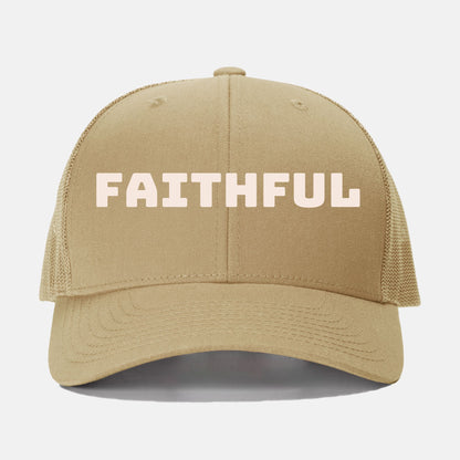 Faithful Retro Trucker Hat