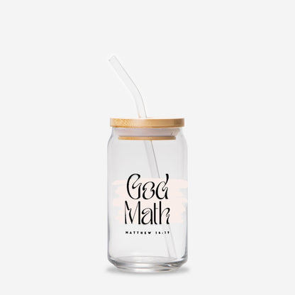 God Math Glass Can 16oz