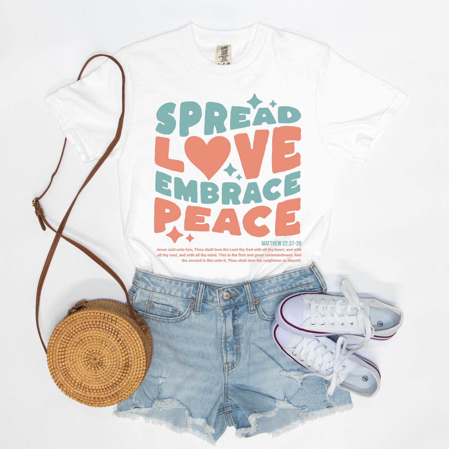 Spread Love, Embrace Peace Tee