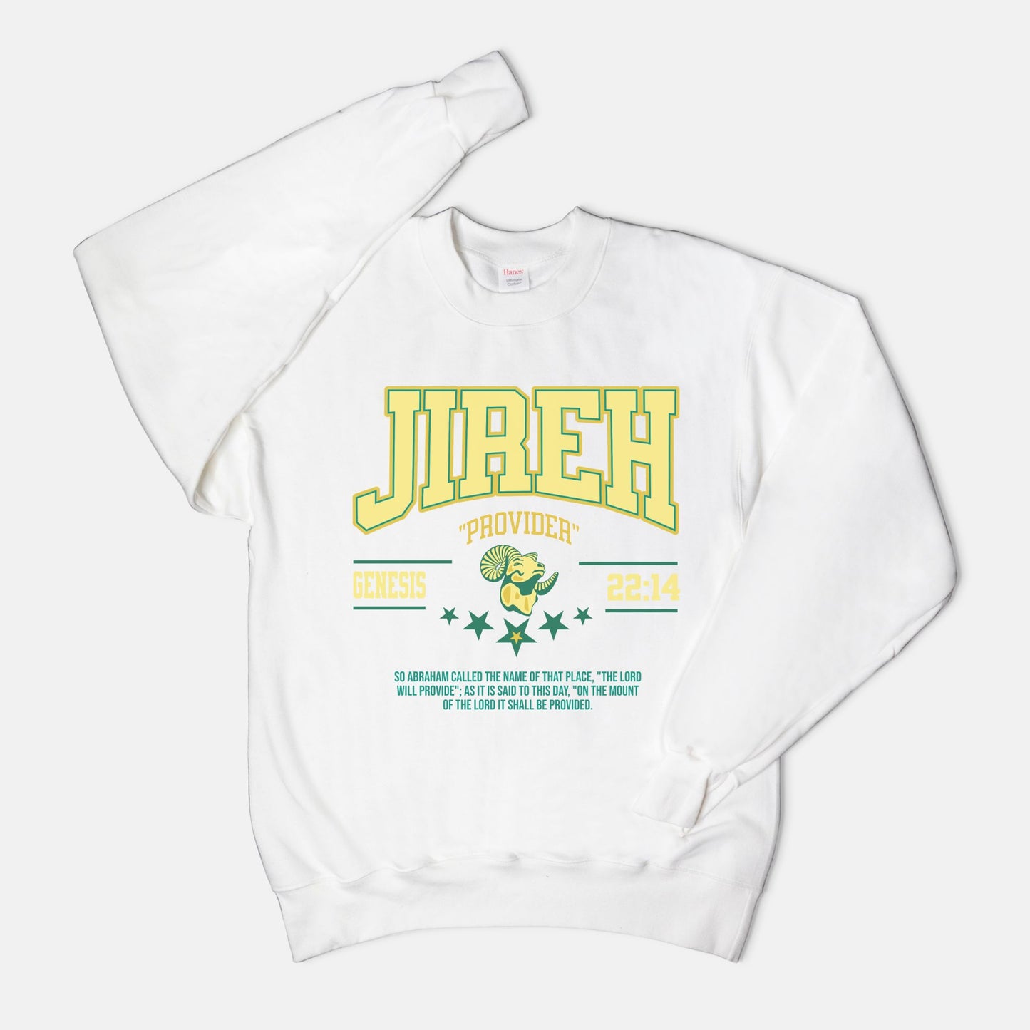 Jireh Unisex Crew Neck Sweatshirt