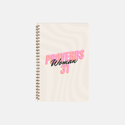 Proverbs 31 Woman Softcover Spiral Notebook