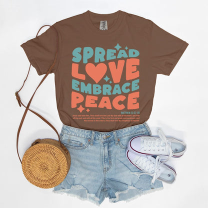 Spread Love, Embrace Peace Tee