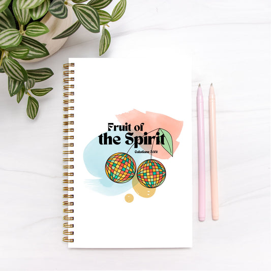Fruit of the Spirit Hardcover Spiral Notebook
