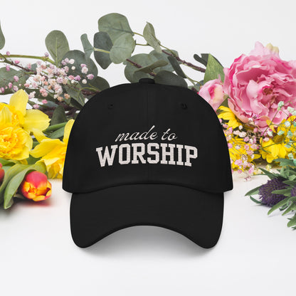 Made to Worship Dad hat