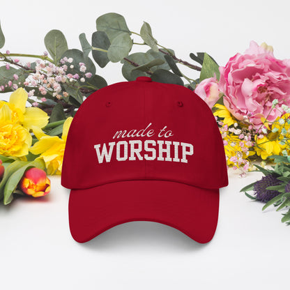 Made to Worship Dad hat