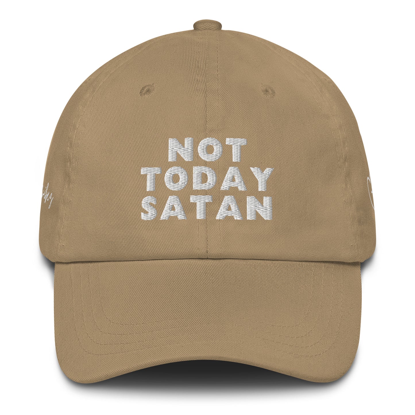 Not Today Satan Dad hat