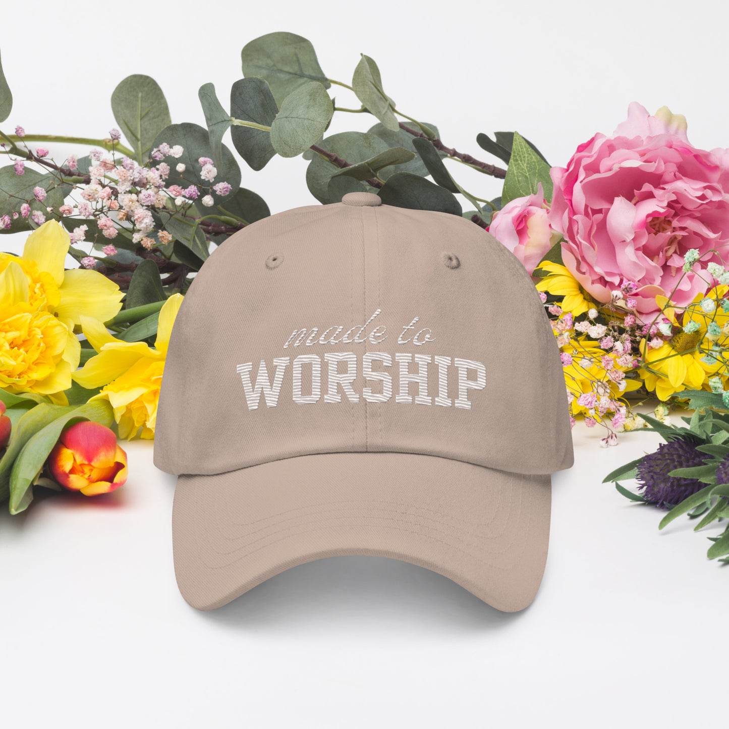 Made to Worship Dad hat