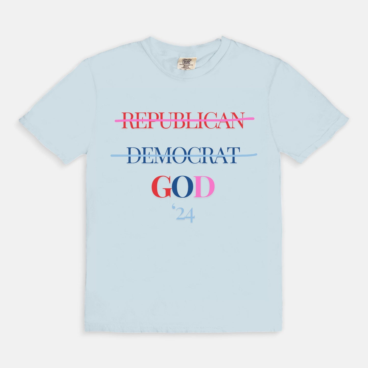 Rep, Dem, God Tee