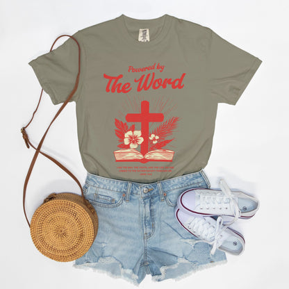 Powered by the Word Tee