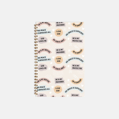 Godfirmation Softcover Spiral Notebook