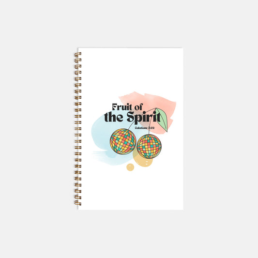 Fruit of the Spirit Hardcover Spiral Notebook