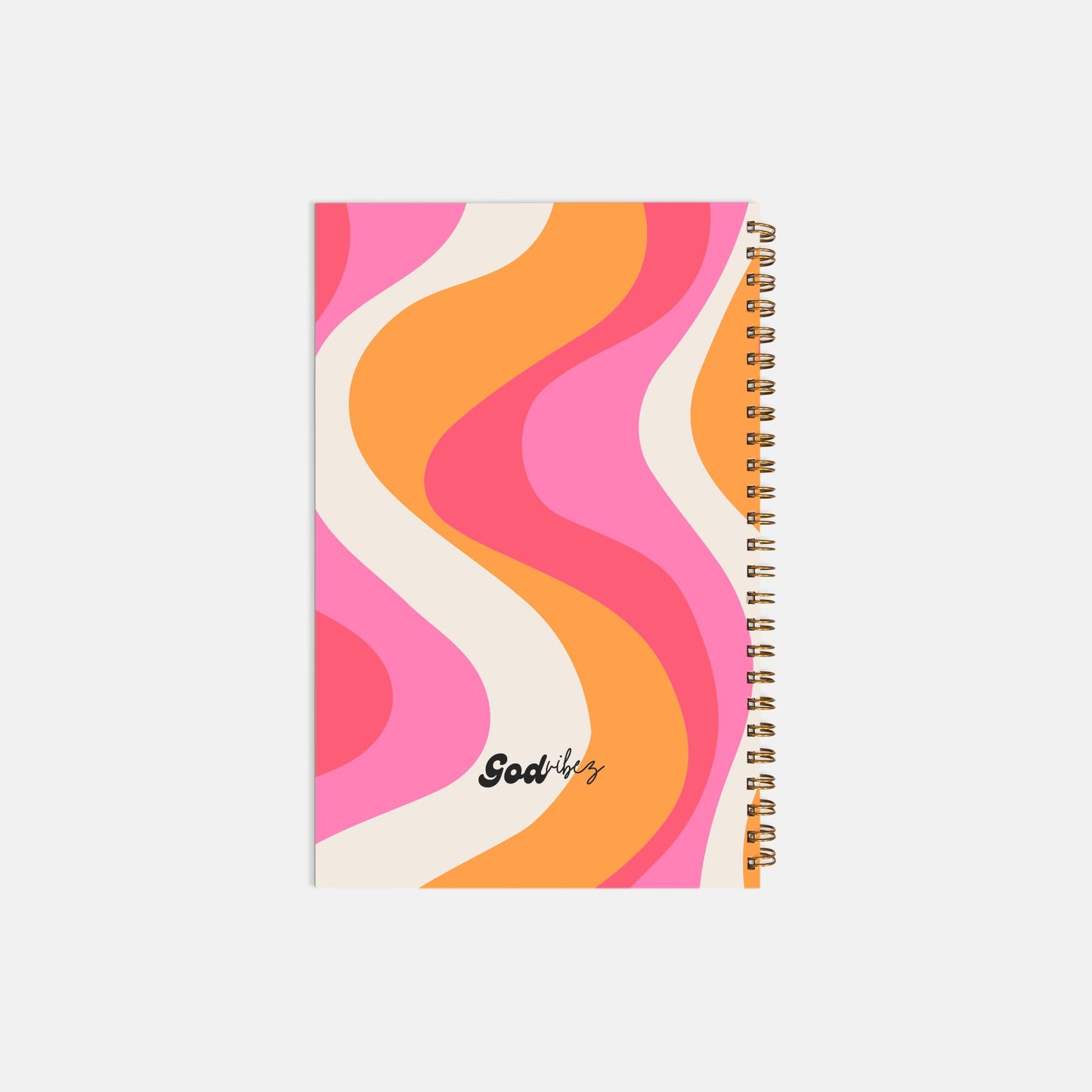 Faith Over Fear Hardcover Spiral Notebook