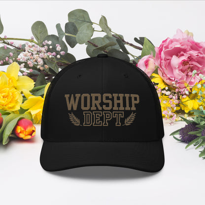 Worship Dept Mesh Trucker Cap