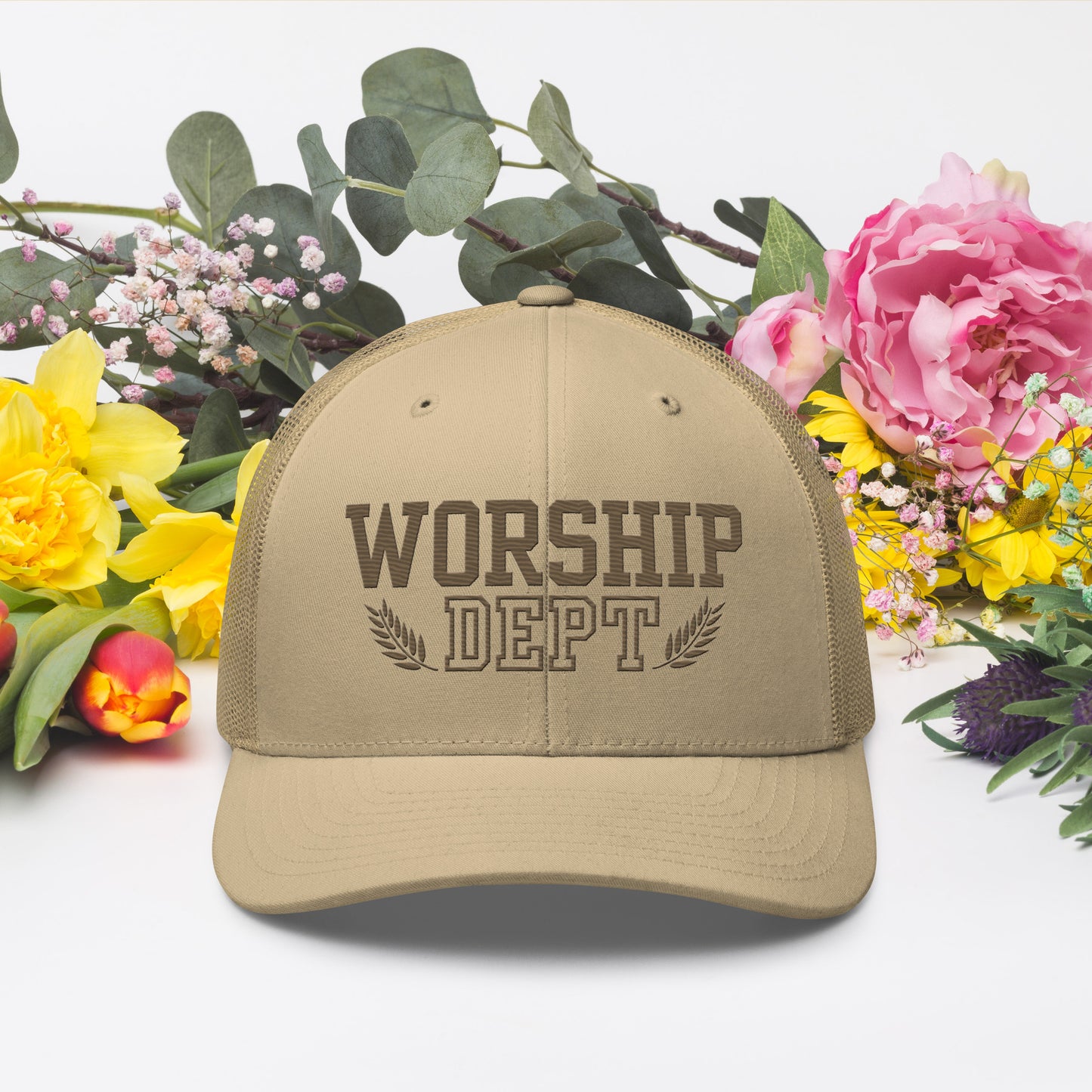 Worship Dept Mesh Trucker Cap