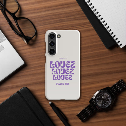 Louez, Praise Him Snap case for Samsung®