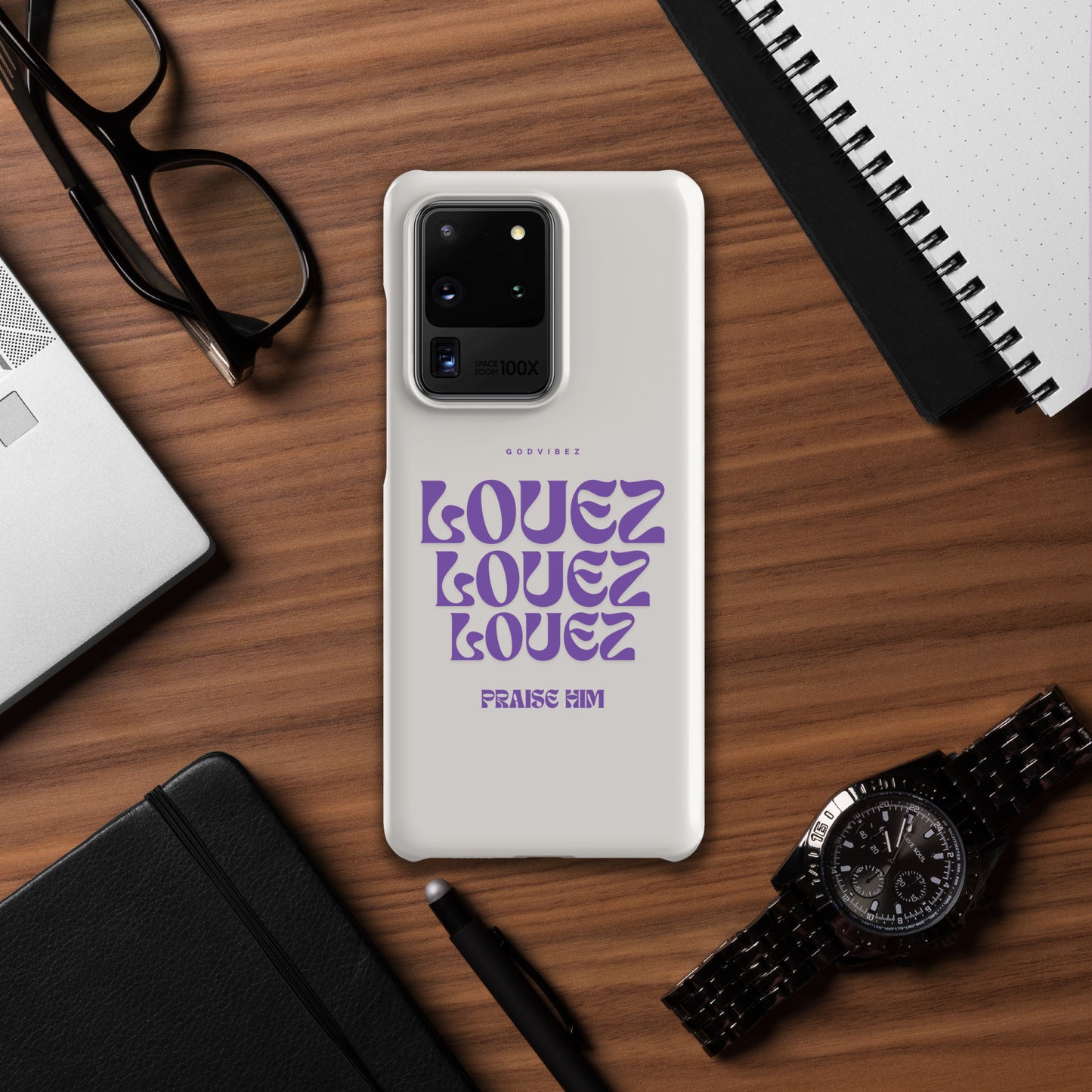 Louez, Praise Him Snap case for Samsung®