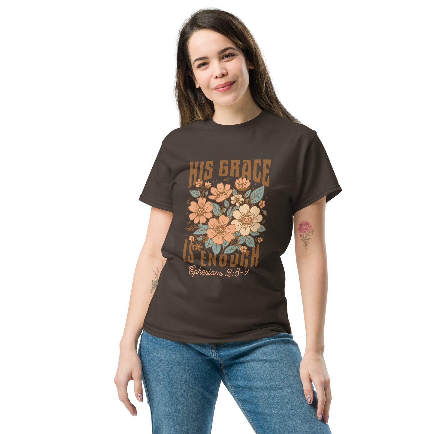 His Grace is Enough Unisex Classic Tee