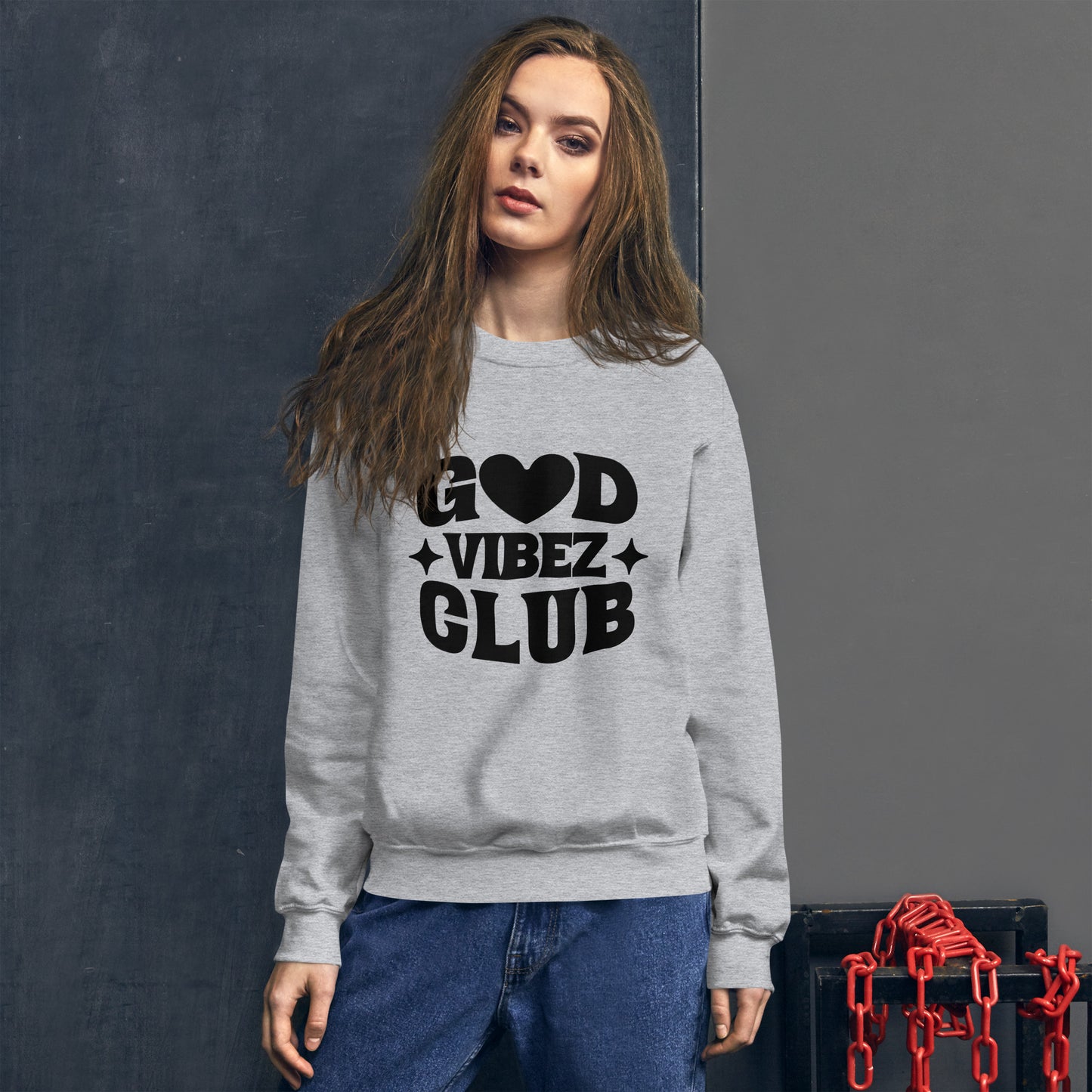 God Vibez Club Unisex Sweatshirt