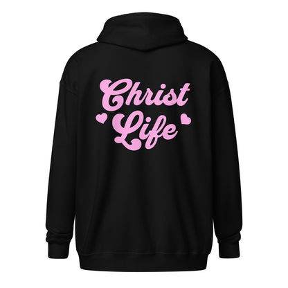 God Vibez Christ Life Unisex heavy blend zip hoodie